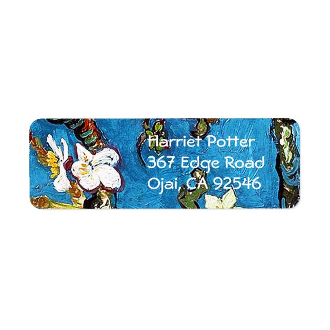 Blossoming Almond Tree Van Gogh Fine Art (Front)