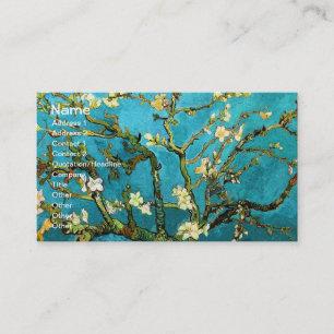 Blossoming Almond Tree Van Gogh Fine Art Business Card