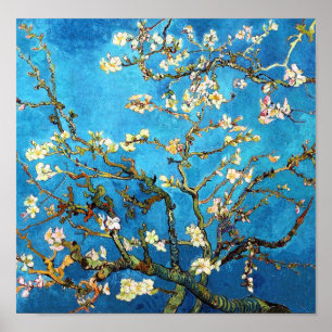 Blossoming Almond Tree Van Gogh Fine Art Poster