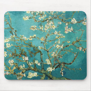 Blossoming Almond Tree Vintage Floral Van Gogh Mouse Pad