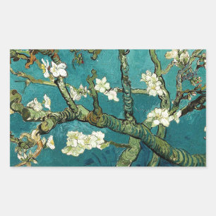 Blossoming Almond Tree Vintage Floral Van Gogh Sticker