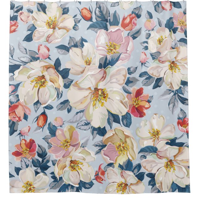 Blossoming apple tree, elegance pattern. (Front)