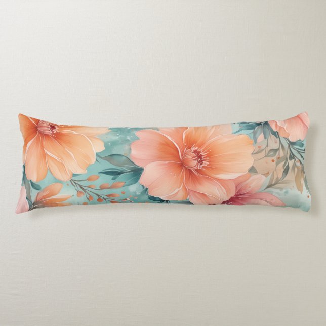 Blossoming Beauty Body Pillow (Front)