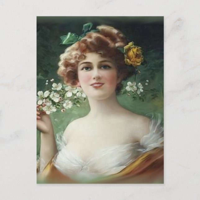 Blossoming Beauty Postcard (Front)