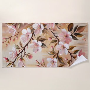 Blossoming Branch Beach Towel