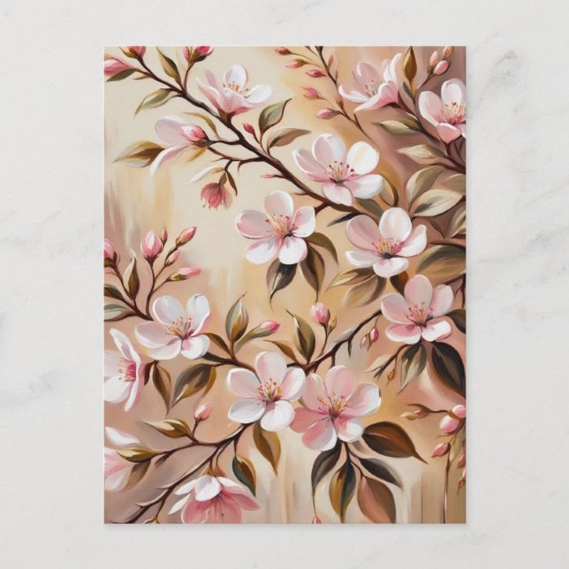 Blossoming Branch Postcard (Front)