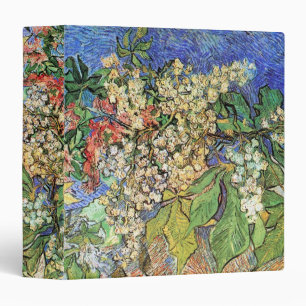 Blossoming Chestnut Branches by Vincent van Gogh Binder