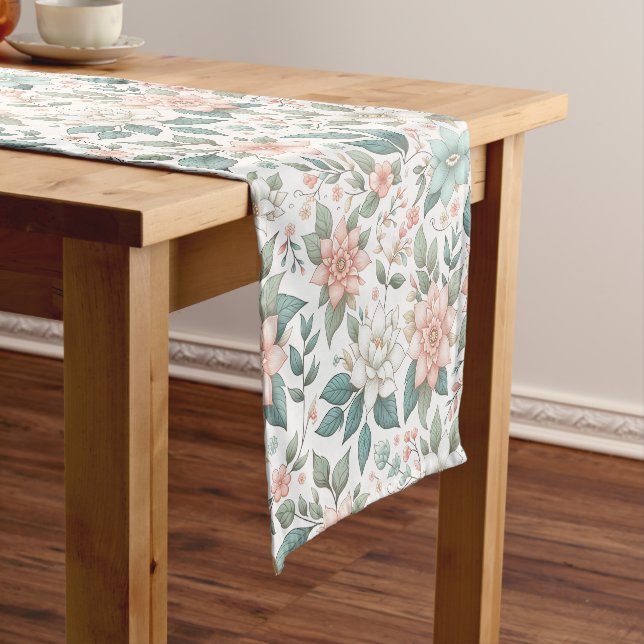 Blossoming Elegance Table Runner (In Situ)