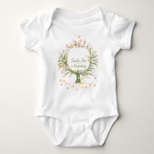 Blossoming Family Tree Baby Bodysuit