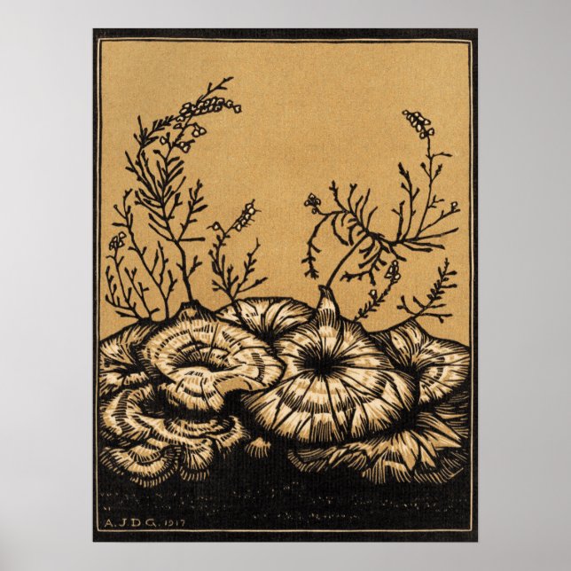 Blossoming Flowers Poster (Front)