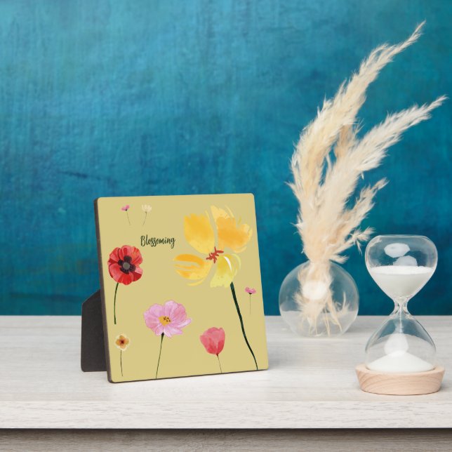 Blossoming Plaque (Insitu)