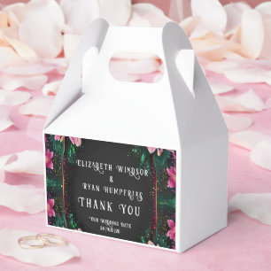 Blossoming Romance: A Full Floral Wedding Theme Favor Box