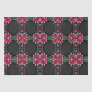 Blossoming Romance: A Full Floral Wedding Theme Tissue Paper