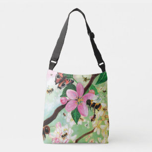 Blossoming Trees for Bees and Other Pollinators Crossbody Bag