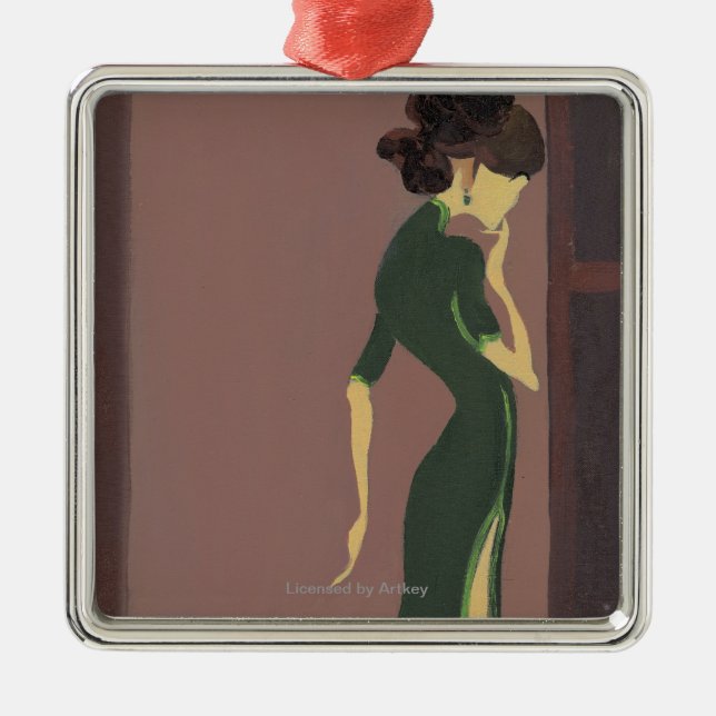 Blossoming Youth No.7 Metal Ornament (Front)