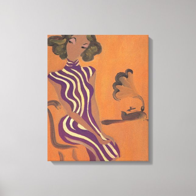 Blossoming Youth No.8 Canvas Print (Front)