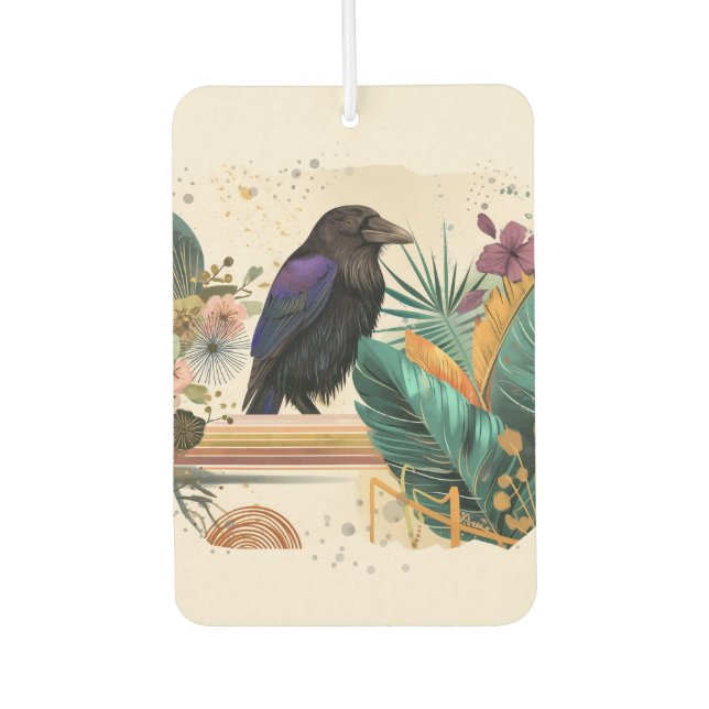 BlossomRaven in the jungle Air Freshener (Front)