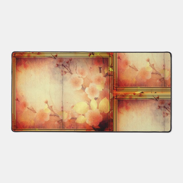 Blossoms 3 desk mat (Front)
