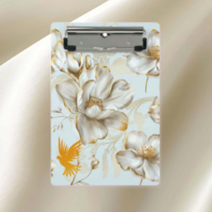 Blossoms and Dove  Mini Clipboard