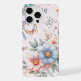Blossoms & Butterflies iPhone 15 Pro Max Case