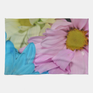 Blossoms Daisy Flowers Peace Love Nature Destiny Kitchen Towel