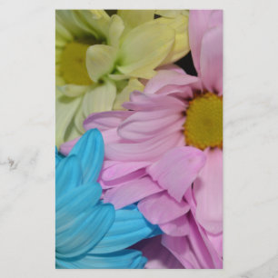 Blossoms Daisy Flowers Peace Love Nature Destiny Stationery