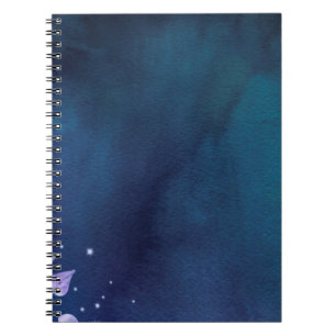 Blossoms flower paper vintage notebook