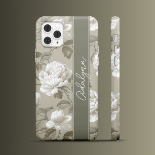 Blossoms in Sage iPhone 16 Pro Max Case