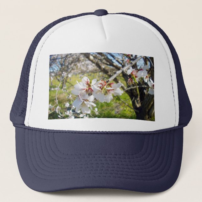 Blossoms In Springtime, Truckers Hat (Front)