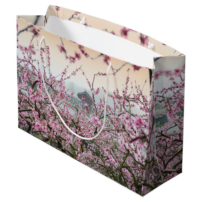Blossoms Large Gift Bag (Back Angled)