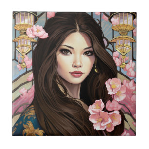 Blossoms of Elegance Tile