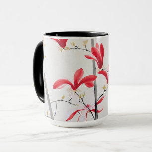 Blossoms of Magnolia Tree, Kobayashi Kokei Mug