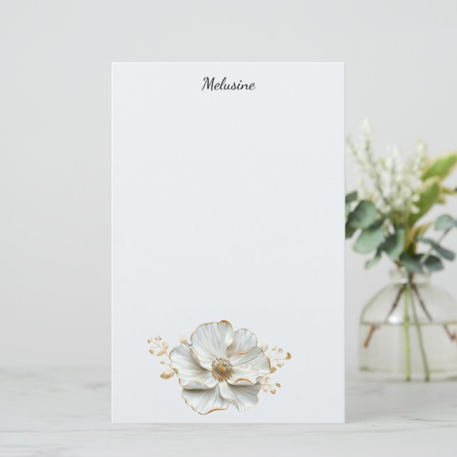 Blossoms Stationery (Standing Front)