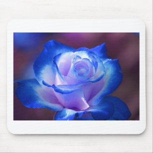 blossoms vines petal rose flowers flower blue love mouse pad