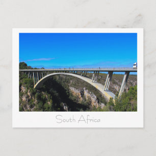 Bloukrans Bridge Tsitsikamma South Africa Postcard