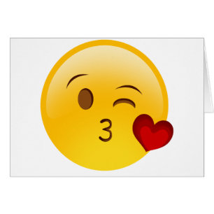 Blow a kiss emoji sticker