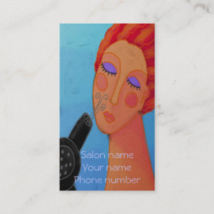 Blow Dry Appointment Card