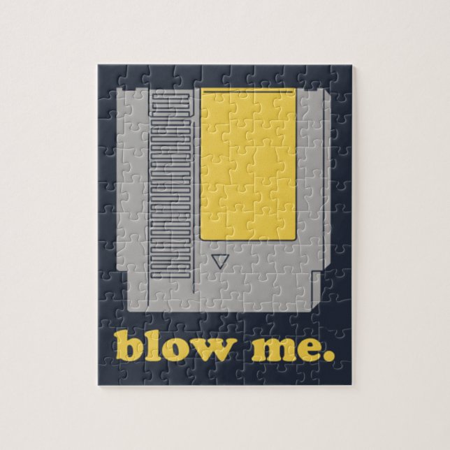 Blow me jigsaw puzzle (Vertical)