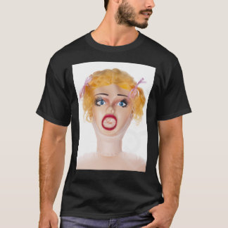 Blow Up Doll Face Adult Blowup Classic T-Shirt
