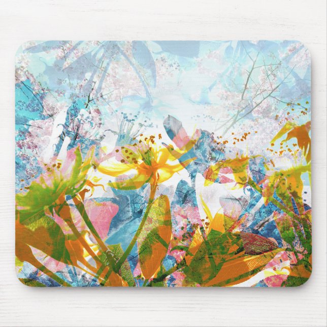 Blow Wind Blow Mouse Pad (Front)