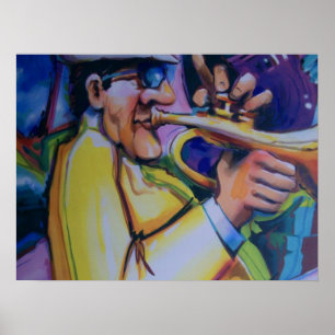 blow your funky horn poster