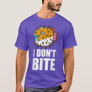 Blowfish Aquaristics Humour Fish Aquarium T-Shirt