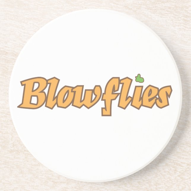 Blowflies Coaster (Front)