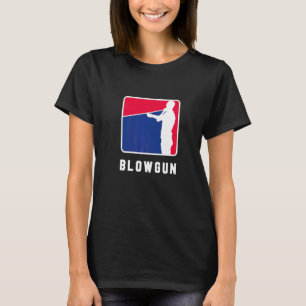 Blowgun Blow Tube Hunting Spit Tube Hunting Blow T T-Shirt