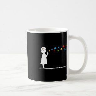 Blowing Bubbles Autism Awareness Youth Kids Coffee Mug