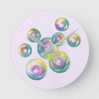 Blowing Bubbles Iridescent Rainbow Bubble Wand