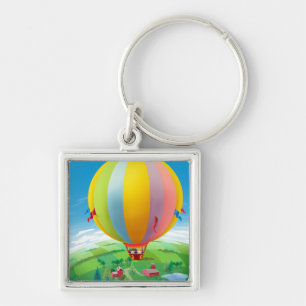 Blowing In The Wind Keychain