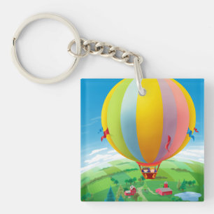 Blowing In The Wind Keychain