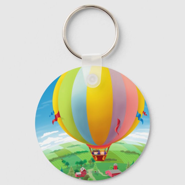 Blowing In The Wind Keychain (Front)