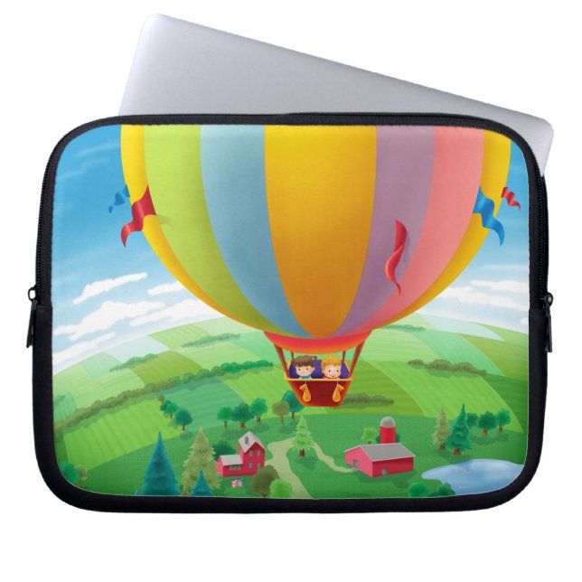 Blowing In The Wind Laptop Sleeve (Front)